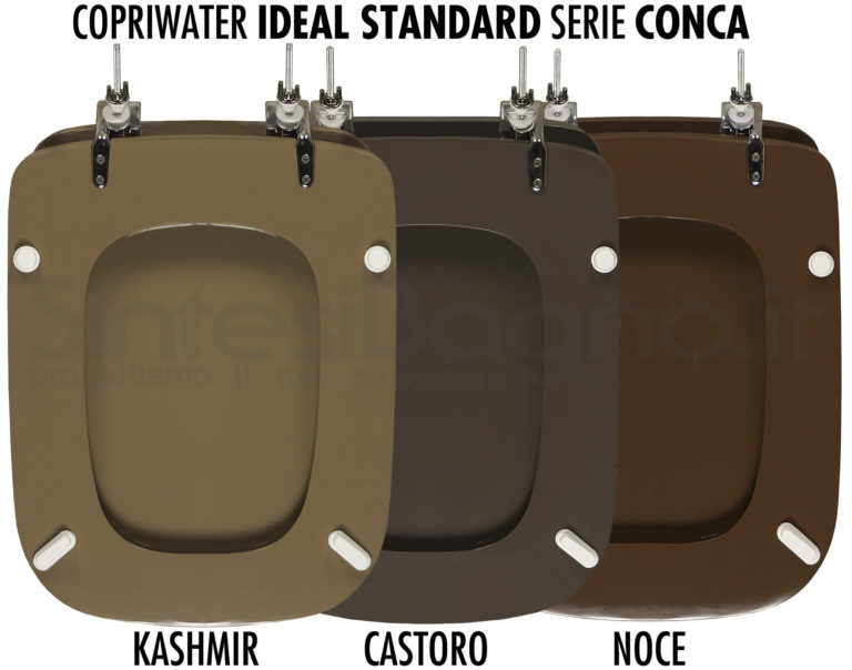 Sostituzione Sedile Wc Ideal Standard.Sostituzione Copriwater Ideal Standard Conca Kashmir Castoro Noce Arredobagno News