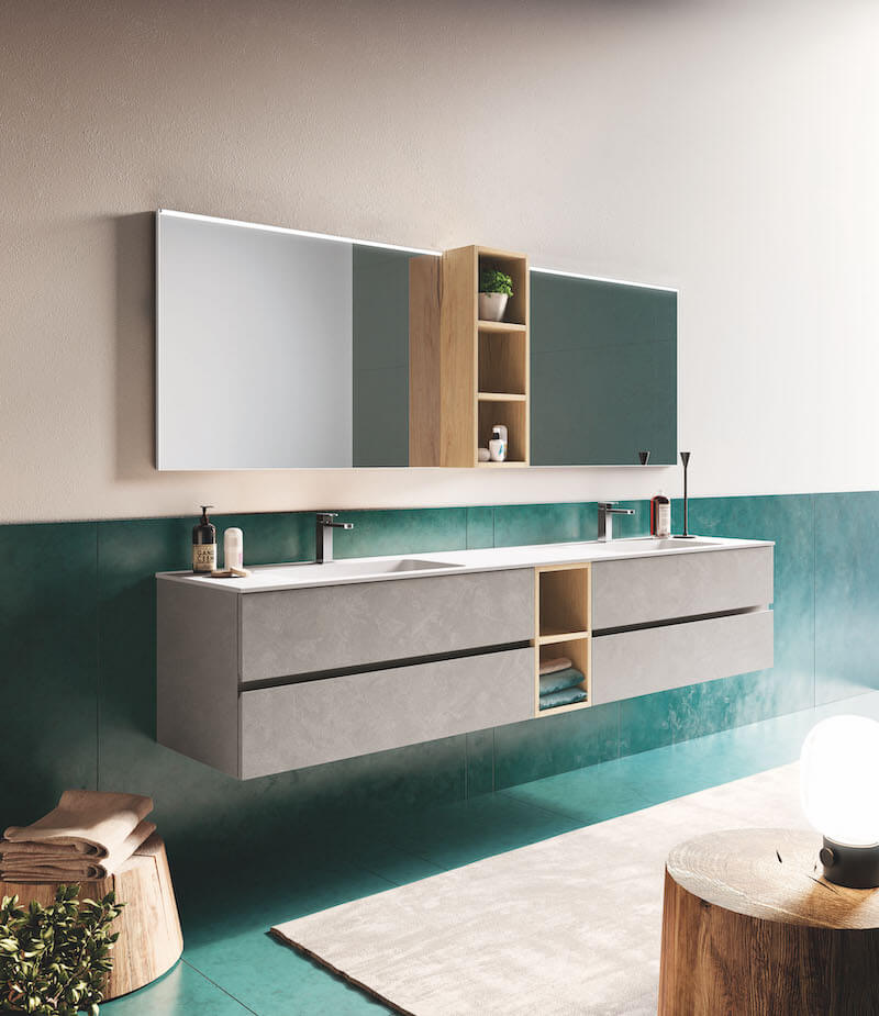 Puntotre Arredobagno Listino Prezzi.Up Down Puntotre La Soluzione Smart Per L Arredo Bagno Moderno Arredobagno News